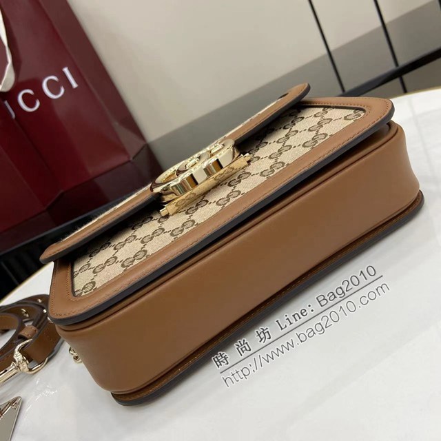 Gucci專櫃古馳最新款2025春夏Go系列鏈條肩背包 jh2982型號：826761